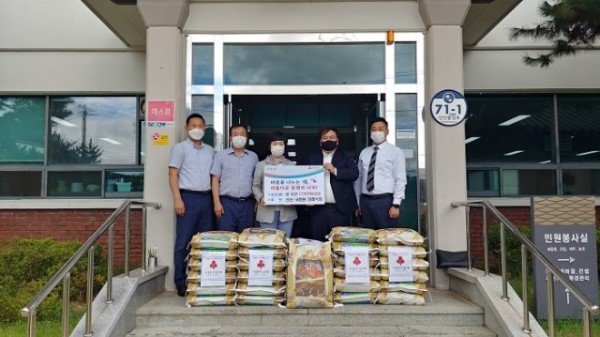 선산 국화원 장례식장, 사랑의 쌀 기탁2.jpg