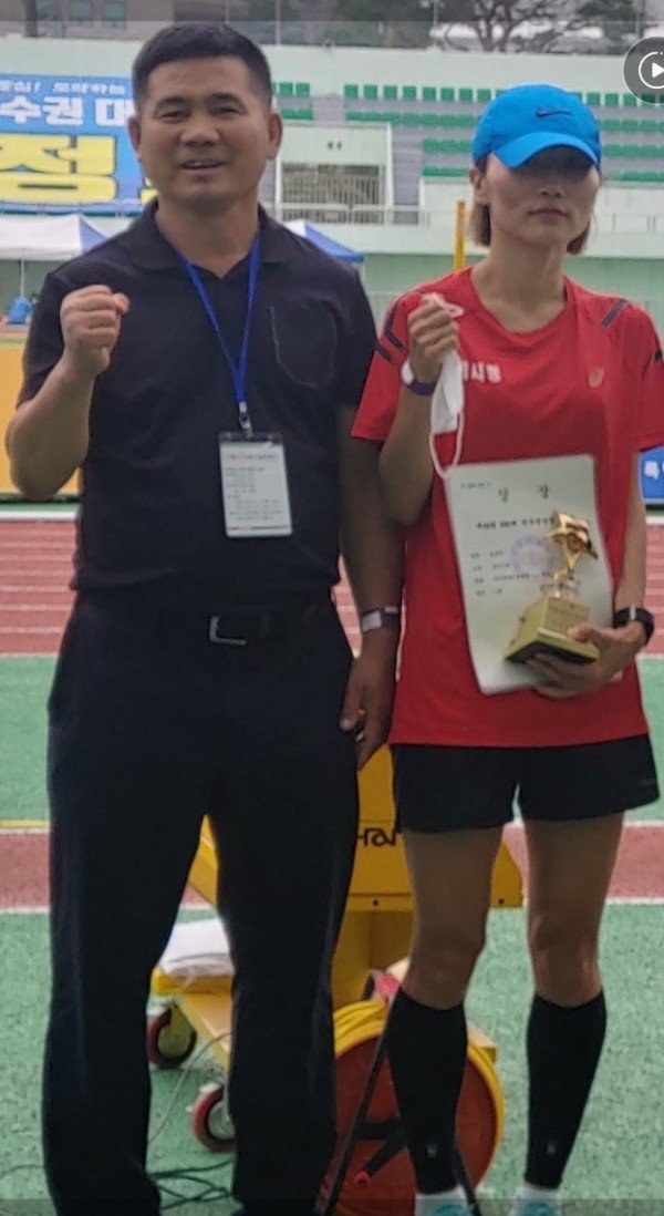 [체육진흥과]구미시 육상팀 김은미 2020 예천전국대학일반 육상경기대회 입상)2.jpg