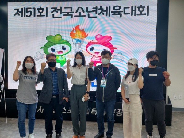 [스마트산단과] 전국소년체전 경기장에서 열띤 응원 펼쳐!_볼링경기 응원.JPG