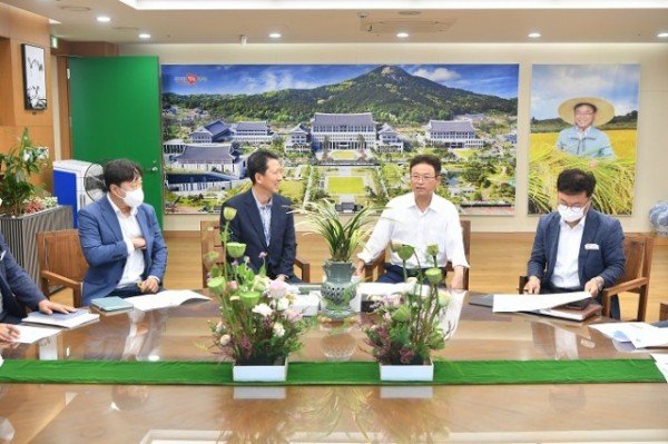 [기획예산담당관]주요현안 건의를 위한 도청 방문.JPG