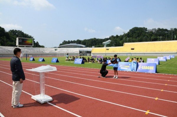 2022년 영주시 I-리그 축구대회 개막식 선수선서.JPG