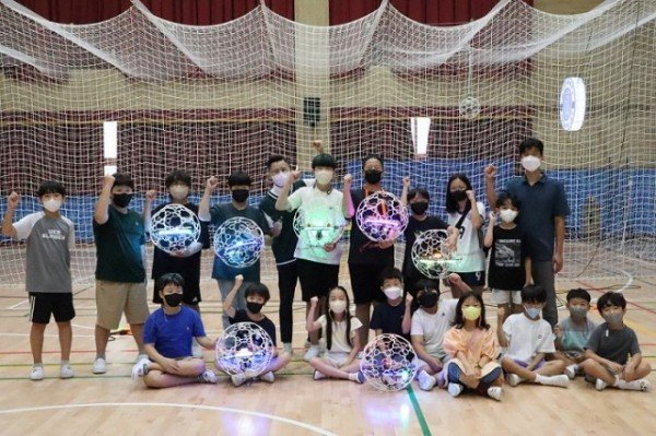 [구미신당초] TBC 생방송 굿데이 프로그램 촬영 사진1.JPG