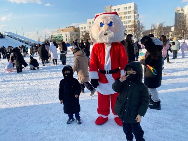 1218 신바람난 동심  눈썰매 타고 씽씽  안동눈빛축제 