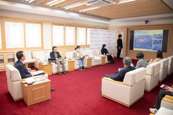 [시립중앙도서관] 리모델링 중간 보고회 1.JPG