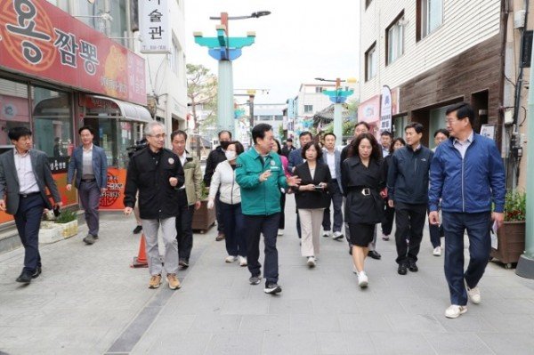 0421 안동시  원도심서 클린시티 추진상황 현장 점검 (1).JPG
