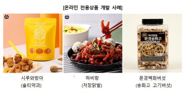 사진2_온라인 전용상품 개발 사례.png