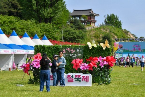 영주-7 다정한 부모님의 모습을 함께 나들이 온 딸이 사진으로 담고 있다.jpg