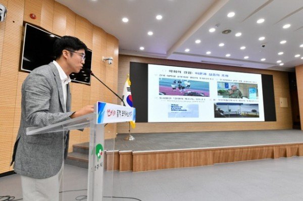 영주-2-1 김인찬(사)창끝전투 기획국장이 착수보고를 하고 있다.jpg