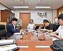 영주-5-1 영주 도심 관광거점 통합개발사업 기본구상 용역 착수보고회가 진행되고 있다(가운데 유정근 영주시장 권한대행).jpg