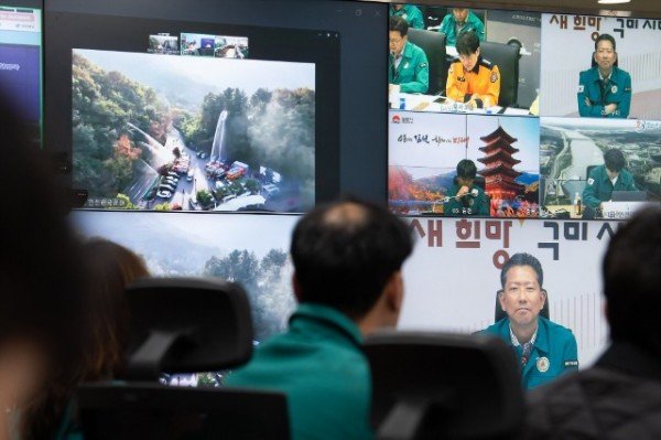 [안전재난과]실전처럼 대응한 구미시  대형산불 가정한 재난대응 훈련 실시4.jpg